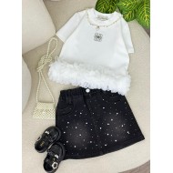 بلوز بناتي ناعم 3016801 بلوز بناتي ناعم 3016801