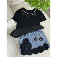 بلوز بناتي ناعم 3016804