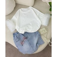 بلوز بناتي ناعم 3016806