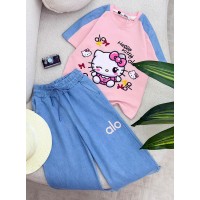 طقم بناتي ناعم 3017006