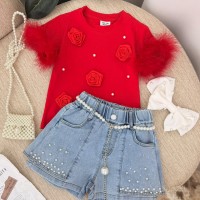 بلوز بناتي ناعم 3017173 بلوز بناتي ناعم 3017173