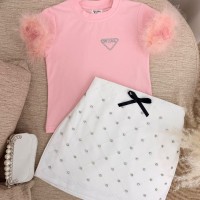 بلوز بناتي ناعم 3017170 بلوز بناتي ناعم 3017170