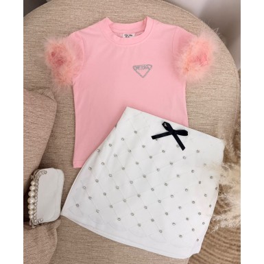 بلوز بناتي ناعم 3017170 بلوز بناتي ناعم 3017170