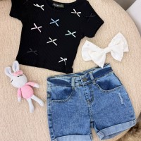 بلوز بناتي ناعم 3017301 بلوز بناتي ناعم 3017301