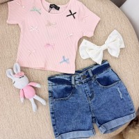 بلوز بناتي ناعم 3017299 بلوز بناتي ناعم 3017299