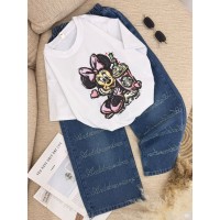 طقم بناتي ناعم 3017516