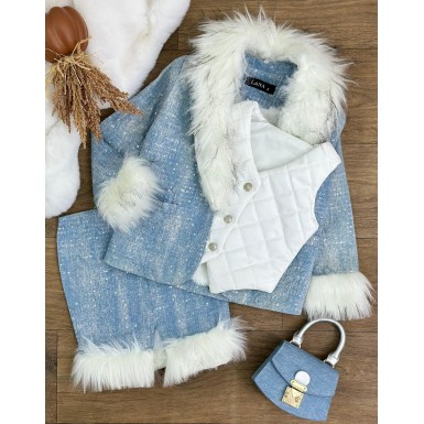 طقم بناتي ناعم 3015560