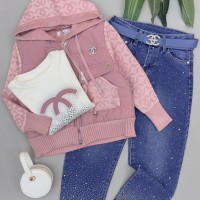 طقم بناتي ناعم 3015793