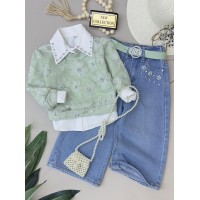 طقم بناتي ناعم 3015786