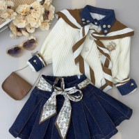 طقم بناتي ناعم 3015779