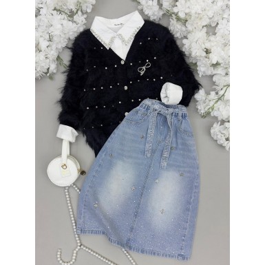 طقم بناتي ناعم 3015784