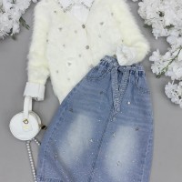 طقم بناتي ناعم 3015782