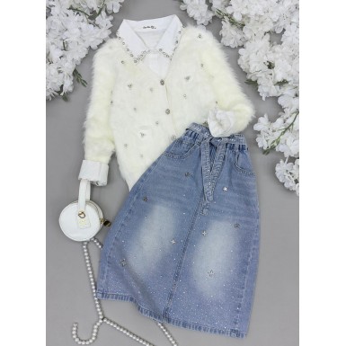 طقم بناتي ناعم 3015782