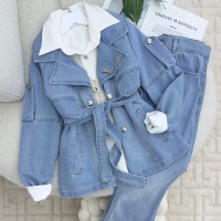 طقم بناتي ناعم 3015819