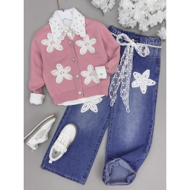 طقم بناتي ناعم 3015975