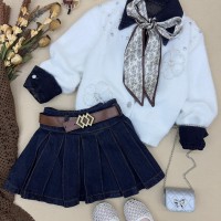 طقم بناتي ناعم 3015981