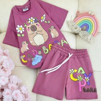 طقم بناتي ناعم K5454