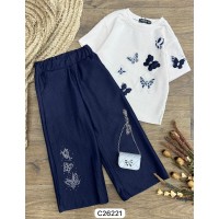 طقم بناتي ناعم C26221