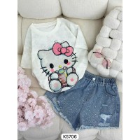 بلوز بناتي ناعم K5706