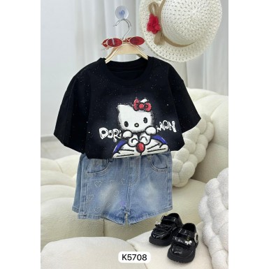 بلوز بناتي ناعم K5708