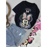 بلوز بناتي ناعم K5709