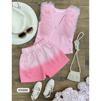 طقم بناتي ناعم K5986