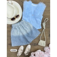 طقم بناتي ناعم K5986