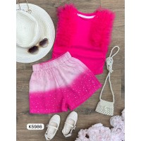 طقم بناتي ناعم K5986