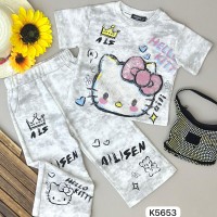 طقم بناتي ناعم K5653