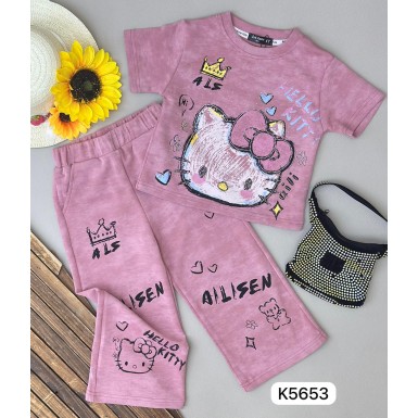 طقم بناتي ناعم K5653