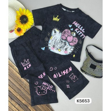 طقم بناتي ناعم K5653