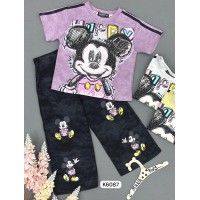 طقم بناتي ناعم K6087