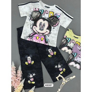 طقم بناتي ناعم K6087