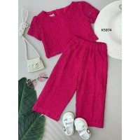 طقم بناتي ناعم K5874