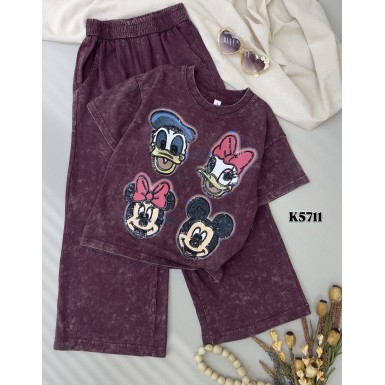 طقم بناتي ناعم K5711