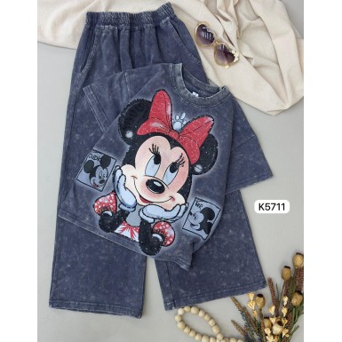 طقم بناتي ناعم K5711