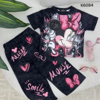 طقم بناتي ناعم K6084