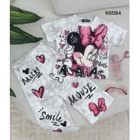 طقم بناتي ناعم K6084