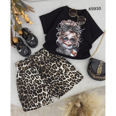 طقم بناتي ناعم K5930