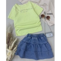 طقم بناتي ناعم K5985