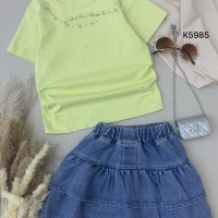 طقم بناتي ناعم K5985