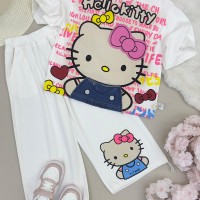 طقم بناتي ناعم K6439