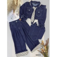 طقم بناتي ناعم K6513