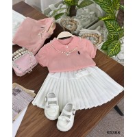 طقم بناتي ناعم K6388