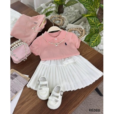 طقم بناتي ناعم K6388