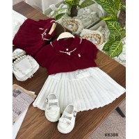 طقم بناتي ناعم K6388
