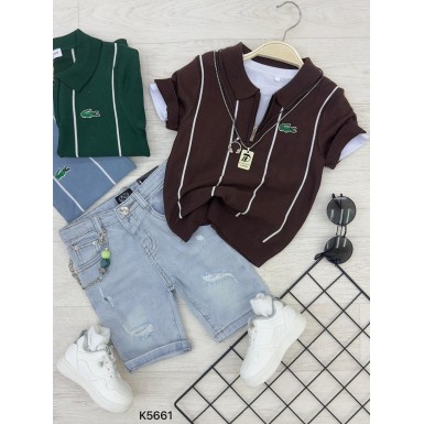 طقم ولادي أنيق K5661