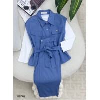 طقم بناتي ناعم K6501