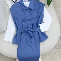 طقم بناتي ناعم K6501