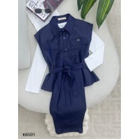 طقم بناتي ناعم K6501